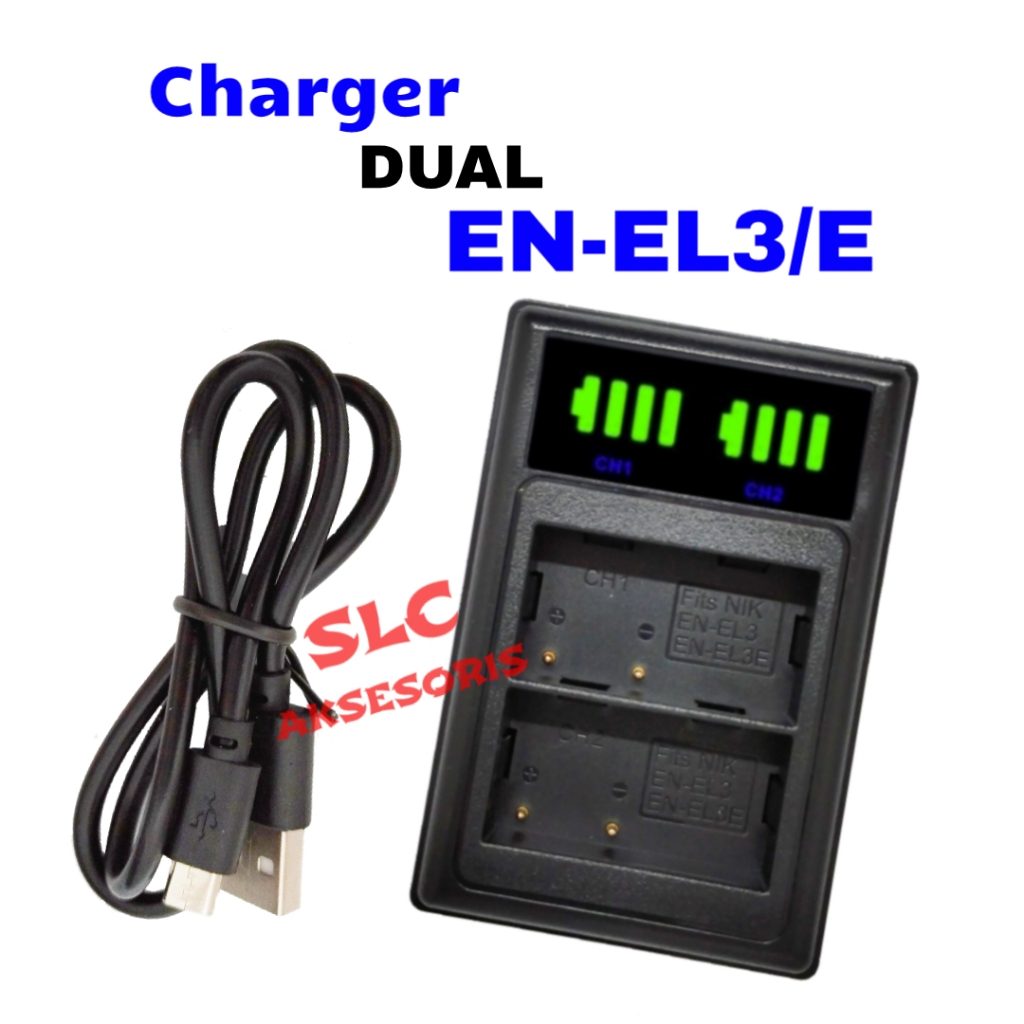 Ready - Charger For Kamera Nikon Carger DSLR D300 D300s Ces Camera D700 D90 Cesan Mh-18a D70 Cas En-