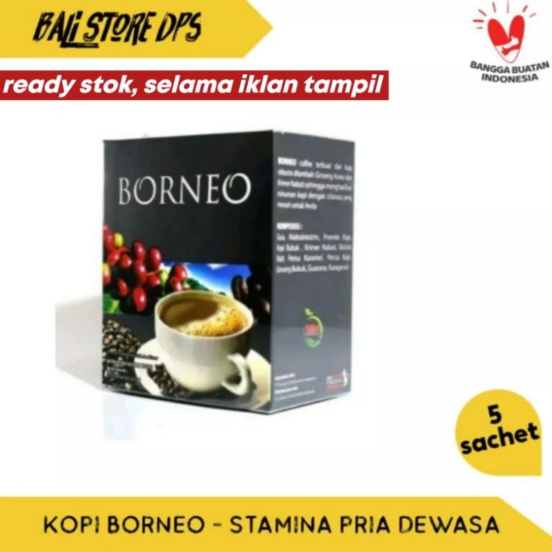 

Kopi Borneo For Man stamina pria dewasa kuat tahan lama