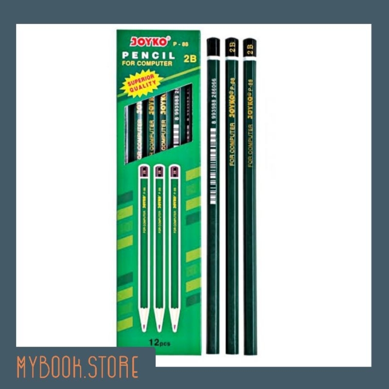 

Pencil Pensil Joyko P-88 2B 1 BOX 12 PCS