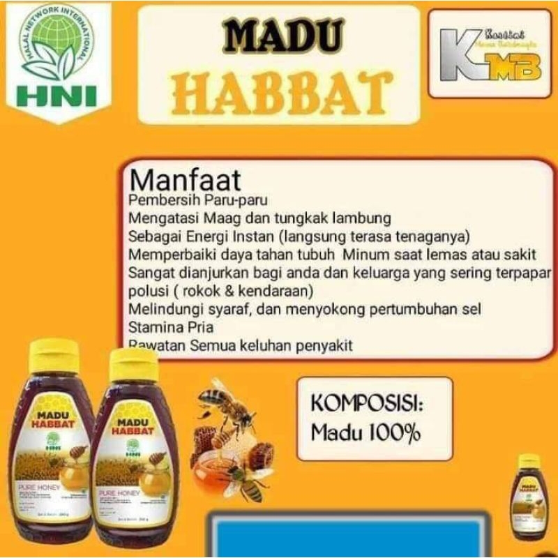 

Madu Habbatt HNI/madu premium