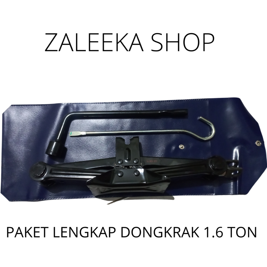 Paket Dongkrak Mobil Kapasitas 1.6 Ton Avanza / Xenia / Livina / Xpander / Agya / Ayla Metema Original