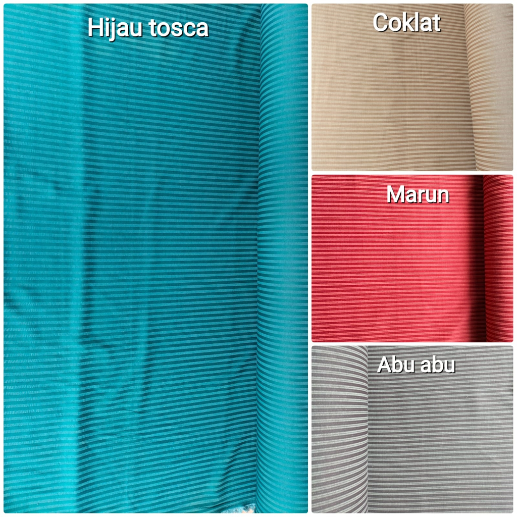 Bahan Kain Kursi Sofa Salur Kecil // Kain Sofa Meubel Salur Meteran // Kain Jok Kursi