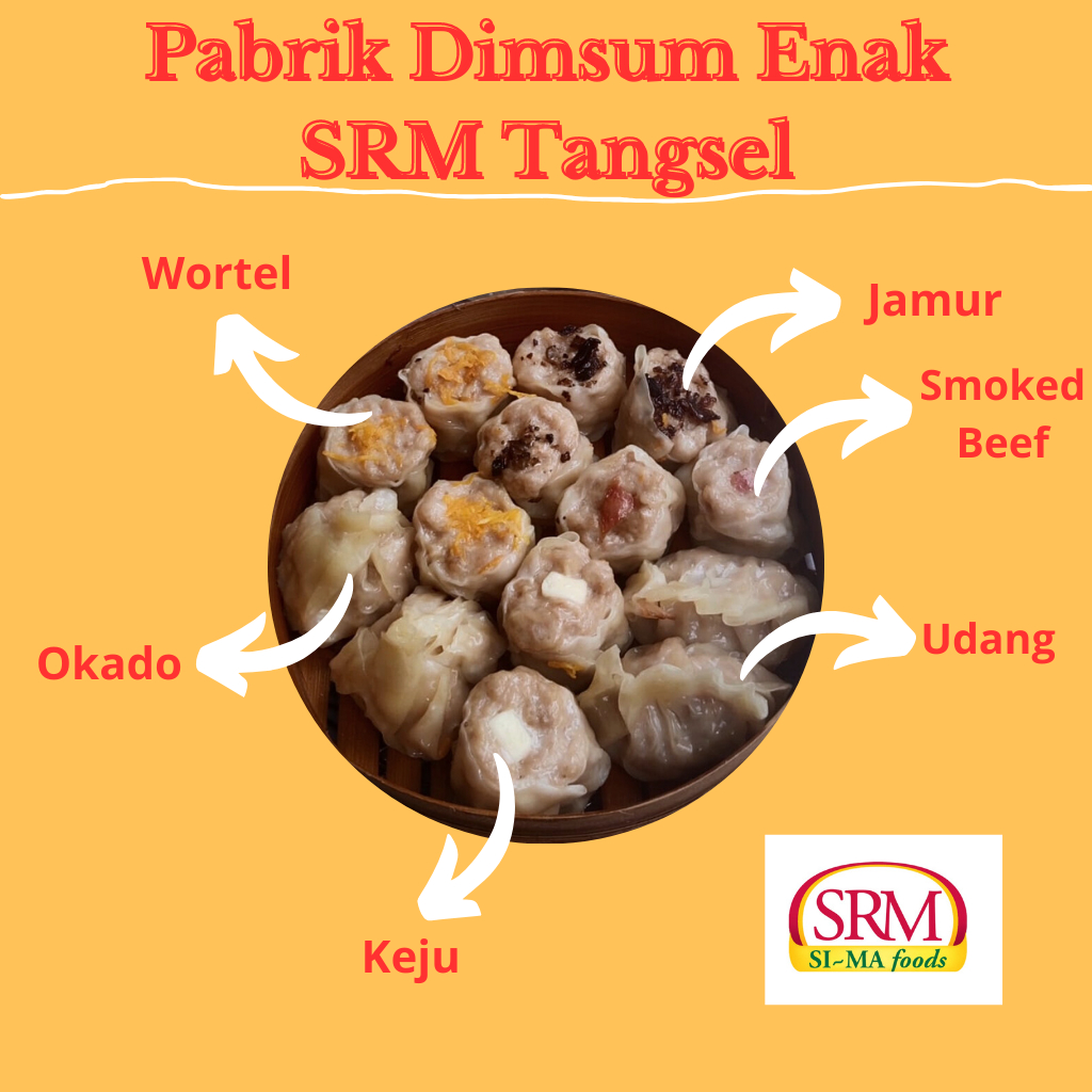

[TERMURAH] DIMSUM JUMBO 36-38gram MIX ISI 50 UDANG HALAL FROZEN FOOD HALAL PREMIUM
