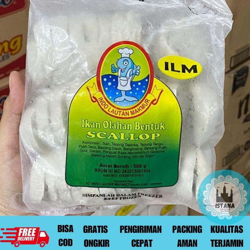 

ILM SCALLOP REGULER 500 GRAM