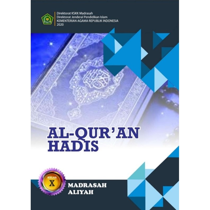 

Alquran hadis kelas 10 Kemenag