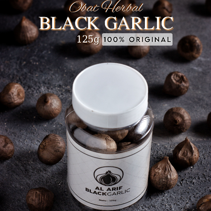 Black Garlic Bawang Putih Hitam Tunggal Lanang 250g Obat Kolestrol Diabetes