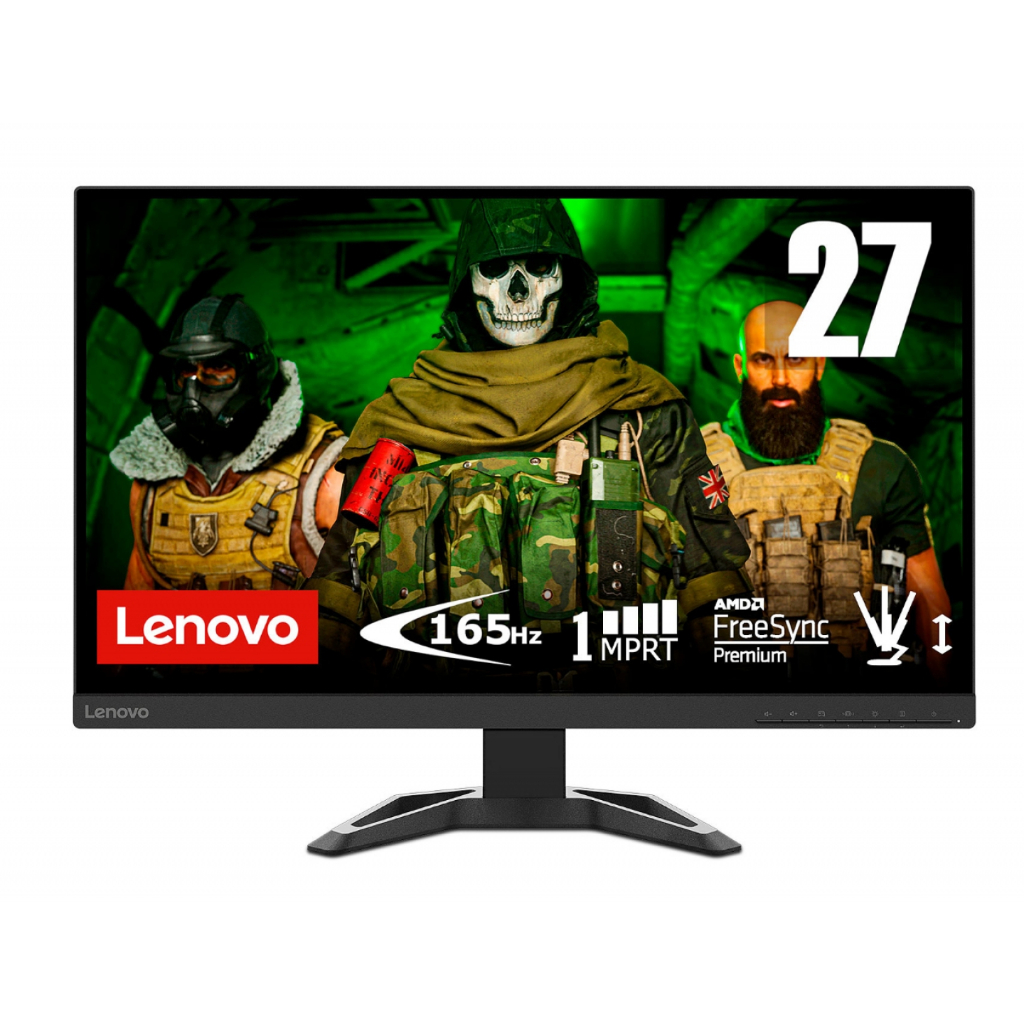 MONITOR LENOVO G27-30 27" VA 1080P 165Hz SPEAKER ERGONOMIC STAND