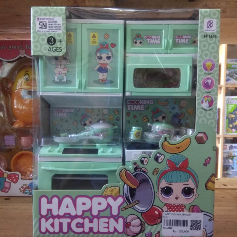 HAAPY KITCHEN MAINAN KITCHEN SET MINI ANAK MAINAN DAPUR SET