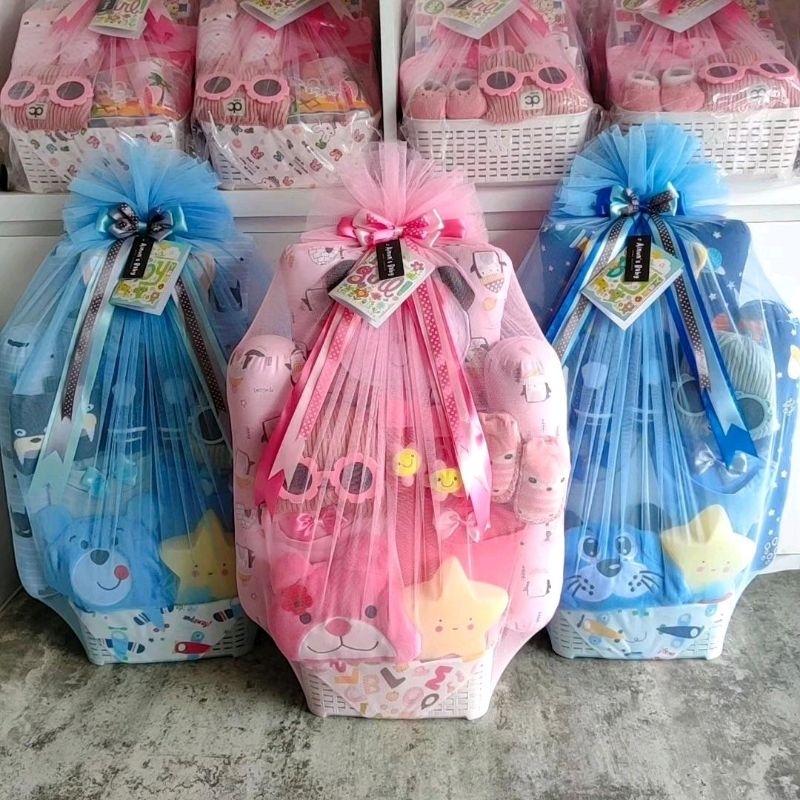 ainunsbaby HAMPERS PARCEL KADO KELAHIRAN BAYI NEWBIRN BABY GIFT / HAMPERS BAYI