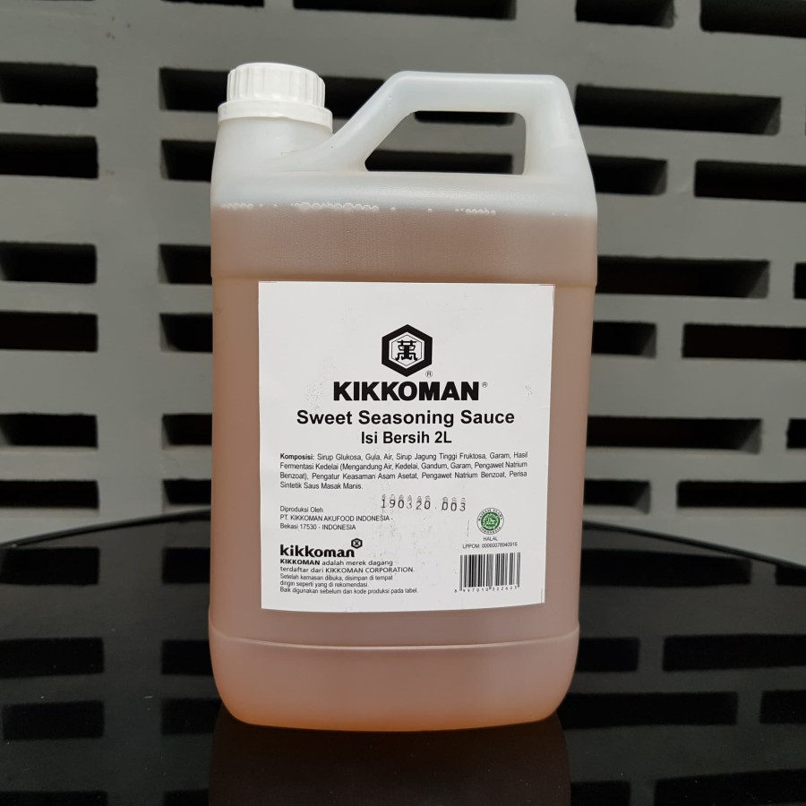 

MIRIN KIKKOMAN SWEET SEASONING SAUCE HALAL 2LITER