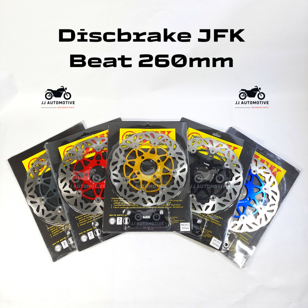 Disc JFK Floating CNC Piringan Cakram Beat Vario 125 Vario 110 260mm