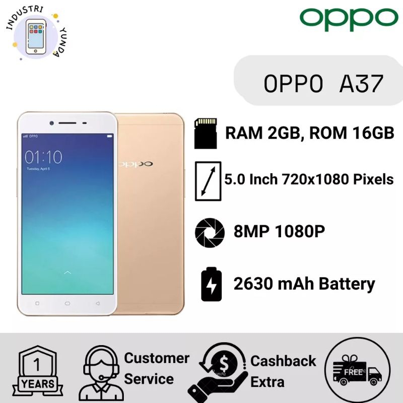 Oppo A37 Ram 2/16GB