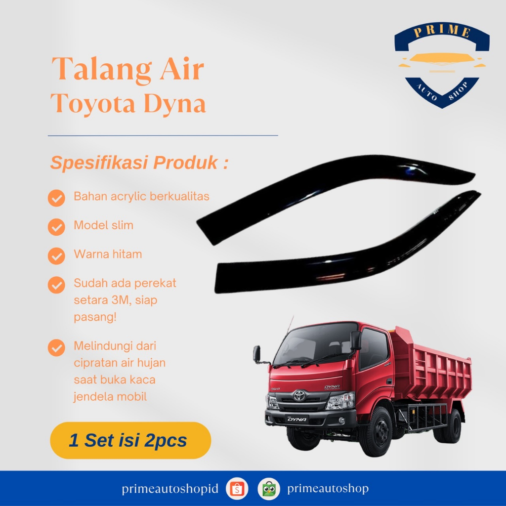 Talang Air Toyota Dyna 2 Pintu