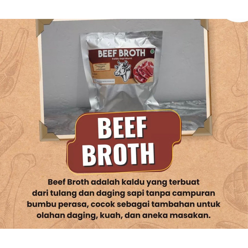 

Beef Broth (200 gram)