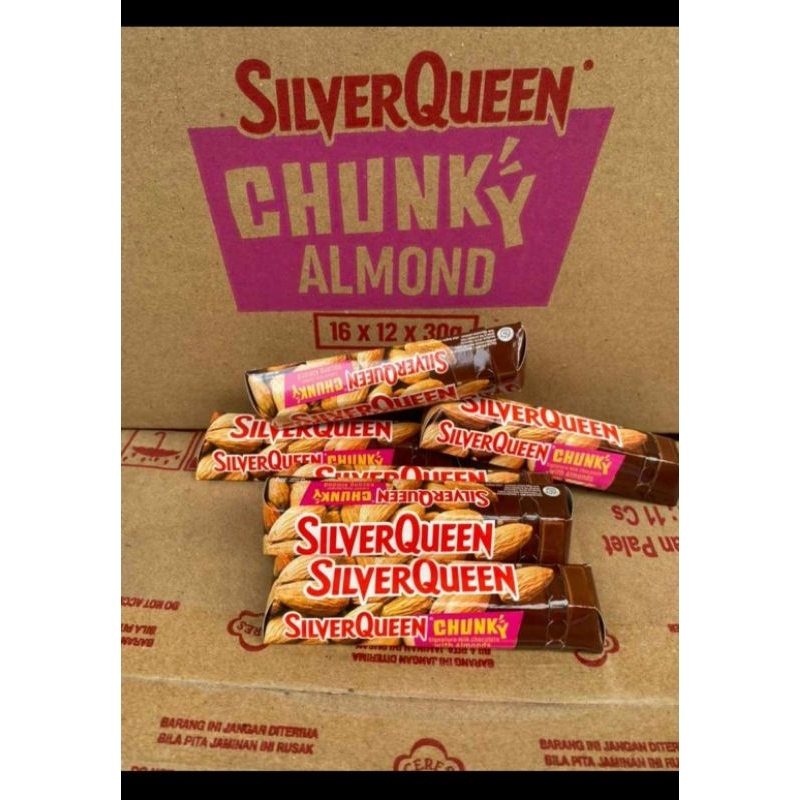 

Silverqueen Chunky Bar Almond 30 G