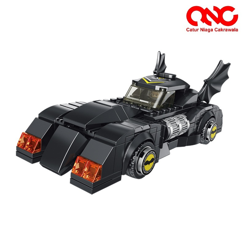CNC Brick Batmobile Batman and Robin