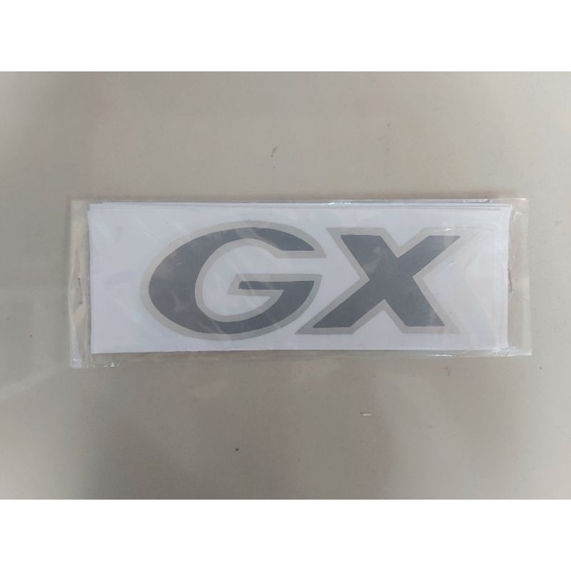 Sticker body suzuki katana gx / Stiker GX bagian bagasi
