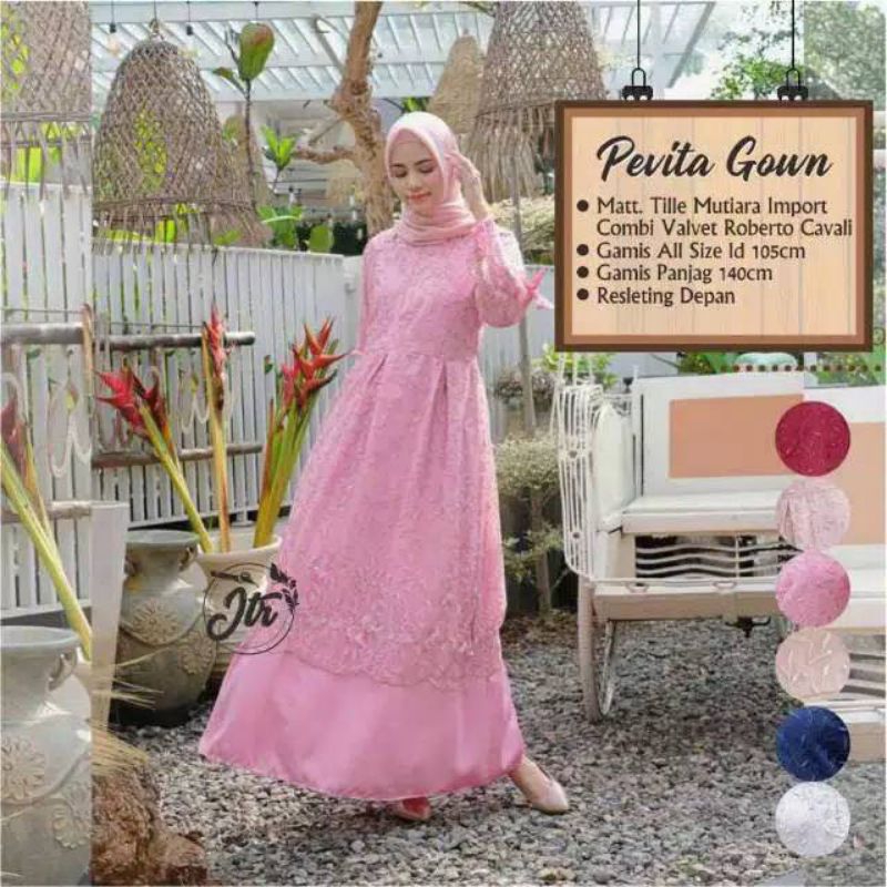 Dress Gamis Maxi Pevita Gown MSC 24