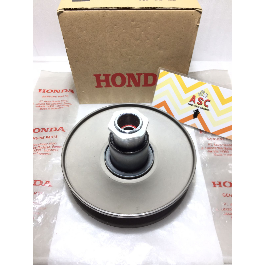 PULLEY ONLY RUMAH MANGKOK KAMPAS GANDA KOPLING SLEDING BELAKANG FACE SET HONDA PCX 150 KODE K97 PNP 