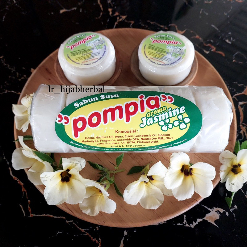 Sabun Susu POMPIA JASMINE MELATI Original 80 gram