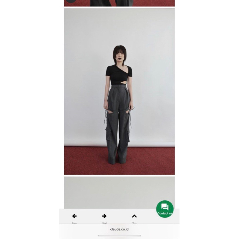 Everyday Claude Carino Pants grey