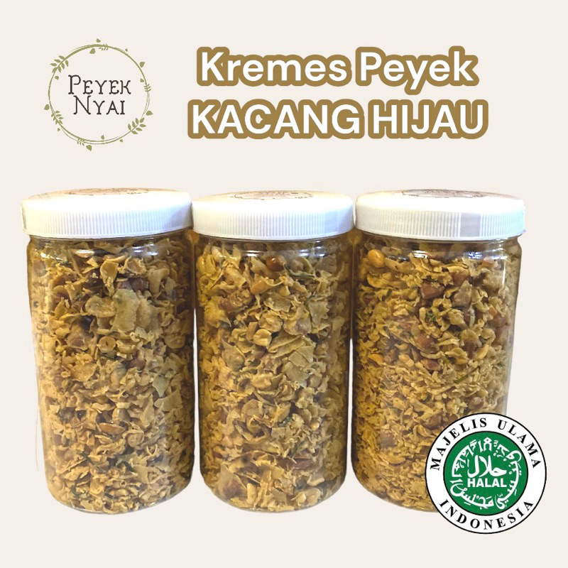 

PEYEK NYAI - Kremes Rempeyek Kacang Hijau