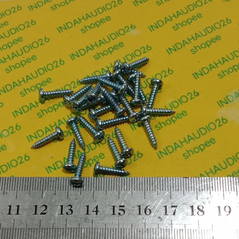 100PCS baut tr final . drat ulir diameter 3mm .cara pakai tinggal bor heatsink pakai mata bor 2.5mm 