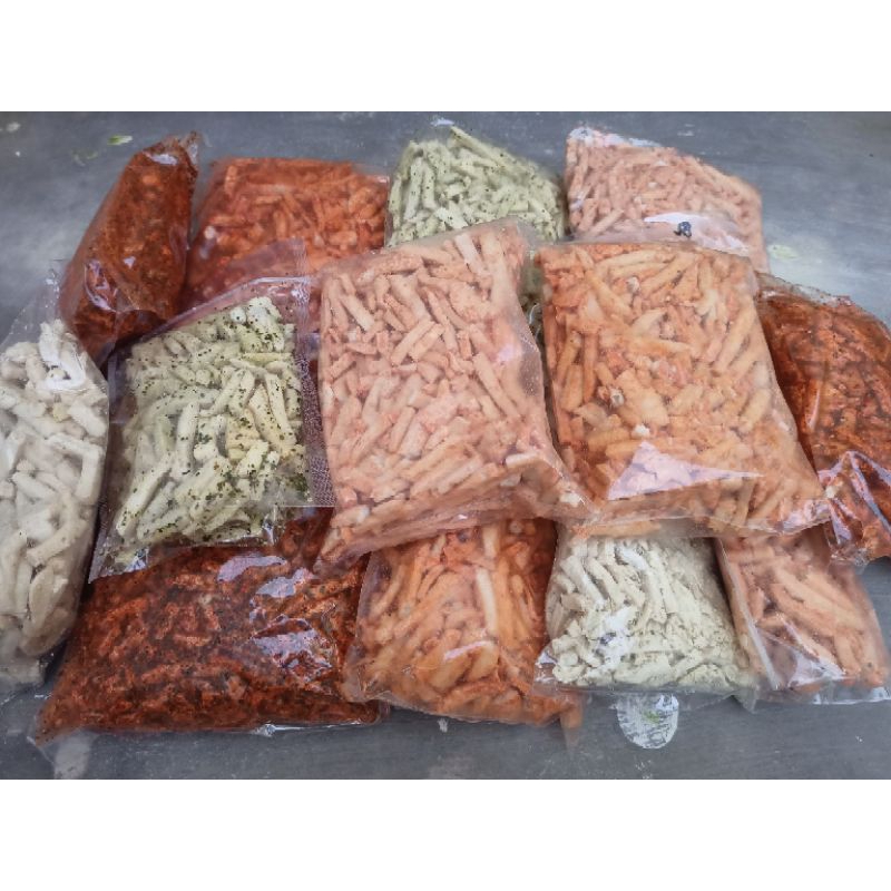 

Cemilan Kawulo-BASRENG Bakso goreng Basreng Renyah 125gr