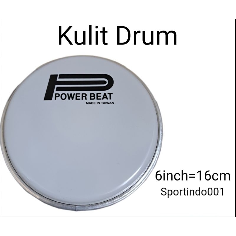 Head Drum 6" /  Membran Drum /  Kulit Snare Drum Band / Kulit Drum Band / 6  inci