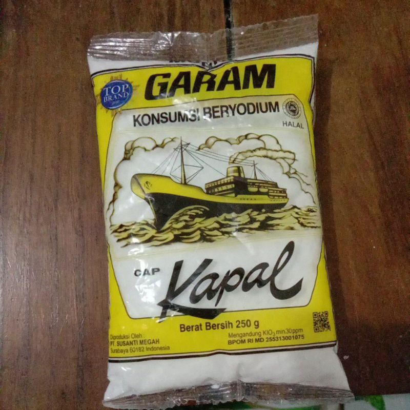 

Garam Cap Kapal 250gram