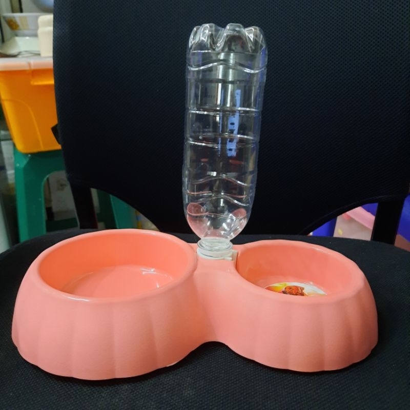 Tempat Makan Anjing Kucing / Pet Feeder / Tempat Makan+Botol Anjing / Tempat Makan Anjing / Tempat M