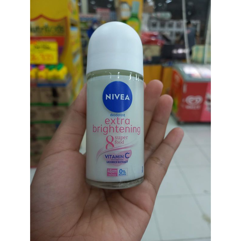 nivea roll on extra brightening 50 ml