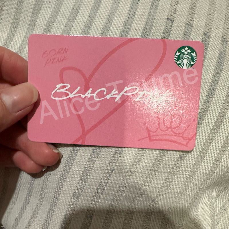 Blackpink X Starbucks Card Official Ready Stock (Silahkan Baca Deskripsi ya)