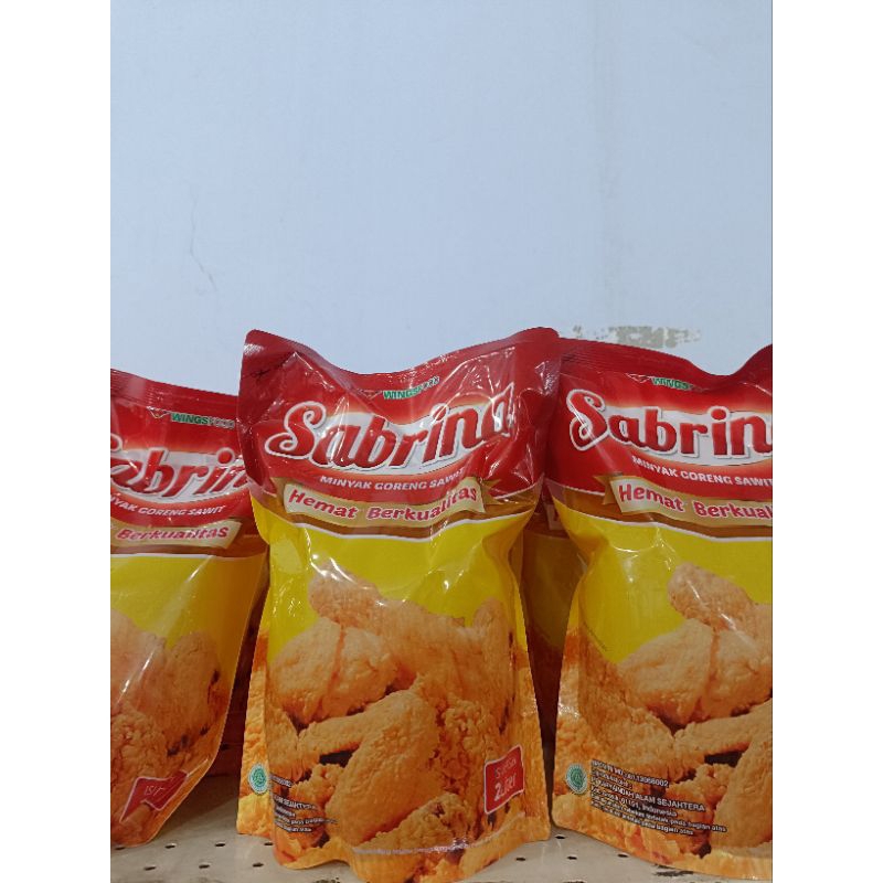 

minyak sabrina 2liter