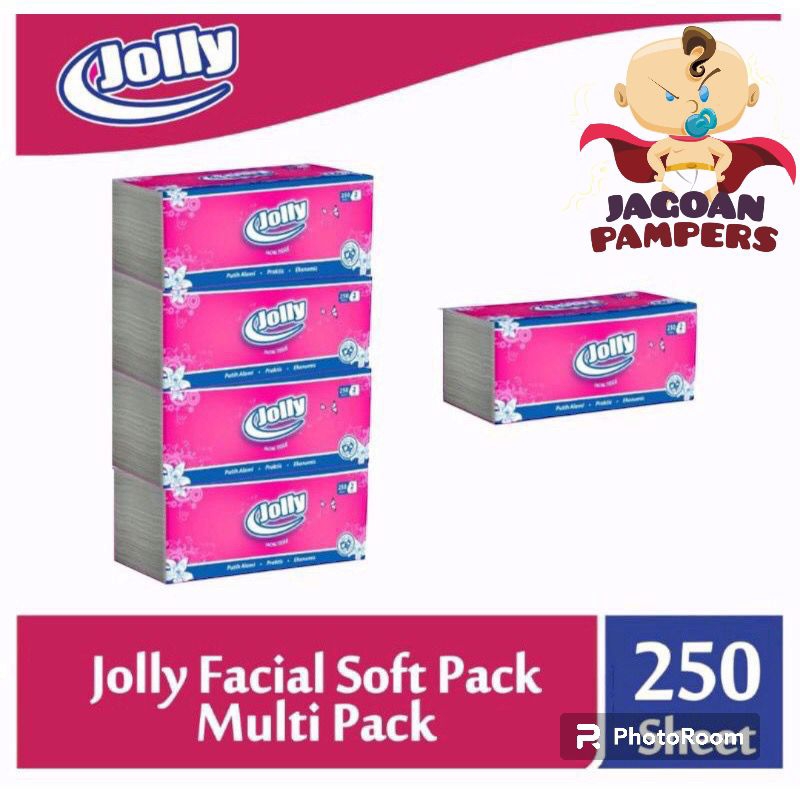 JOLLY TISSUE 4 PCS LEBIH HEMAT