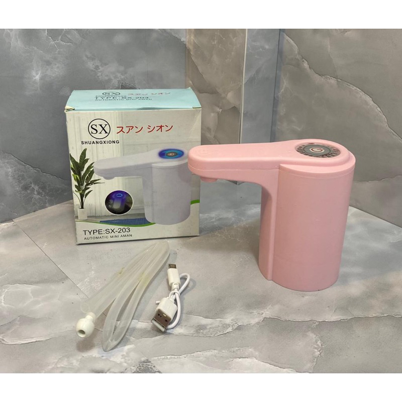 Pompa Galon Goto Laguna Gallon Pump Dispenser Air Pompa Galon Elektrik Charge USB