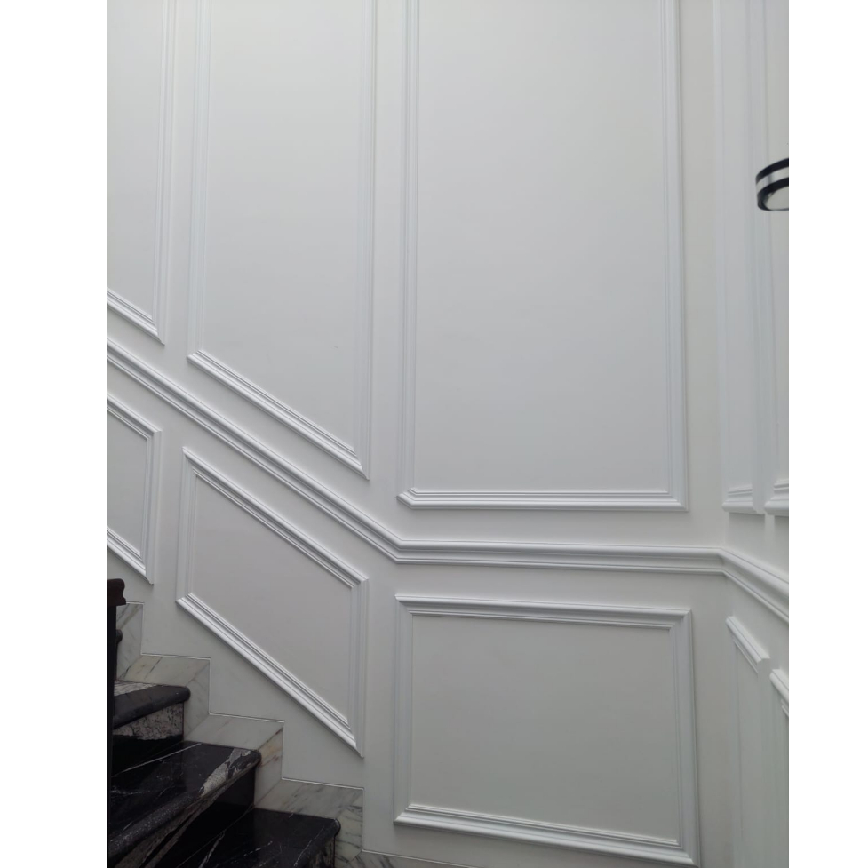 Wall moulding Harga Terpasang | Bahan PVC | Anti Air | Tahan Api | Bahan Keras