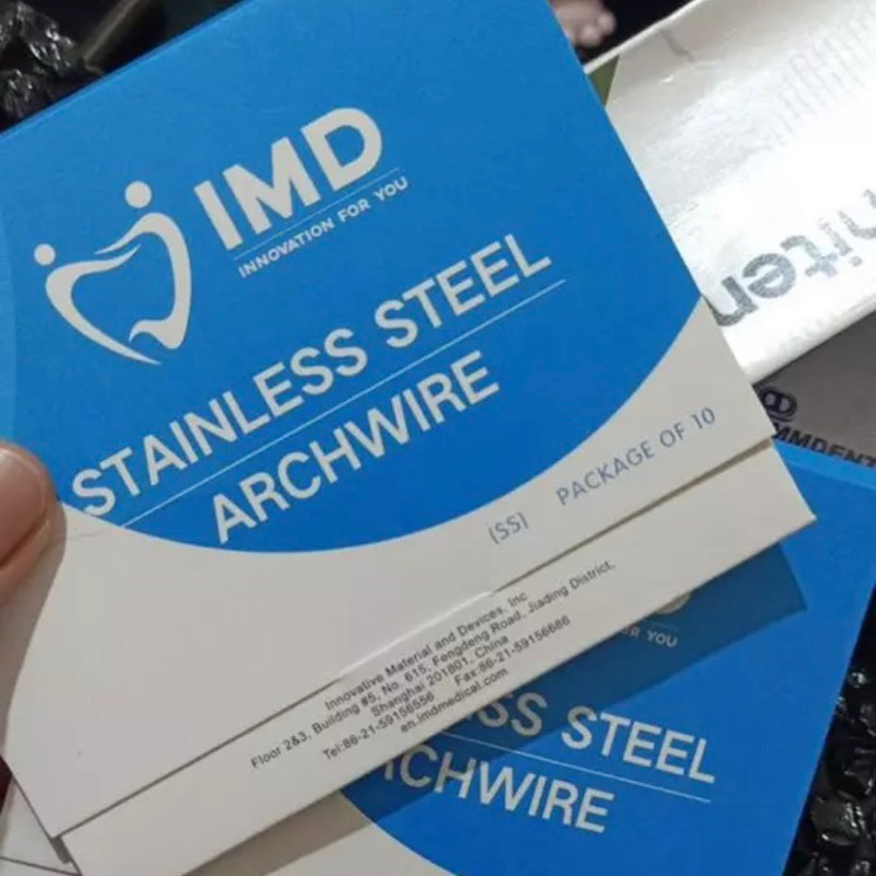 Dental wire stainless steel / niti ss kawat stainles isi 10