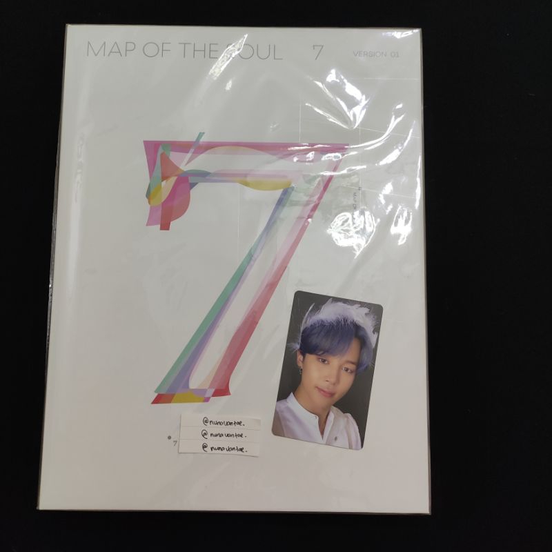 [ READY STOCK ] OFFICIAL UNSEALED ALBUM BTS MAP OF THE SOUL 7 VERSION 1 PHOTO CARD JIMIN