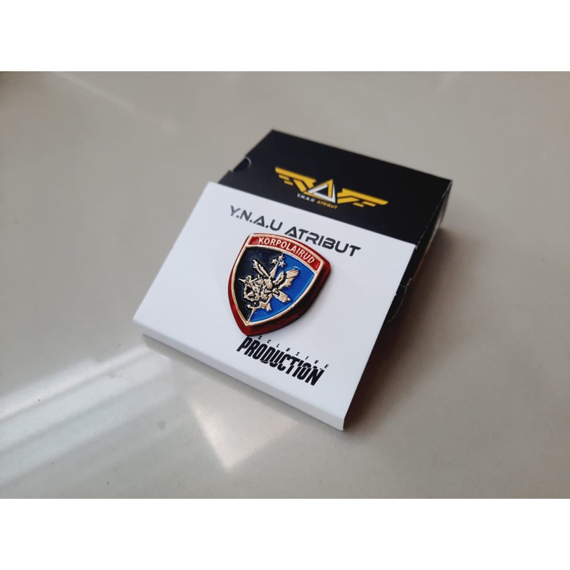 ATRIBUT POLRI / PIN KORPOLAIRUD POLRI EXCLUSIVE