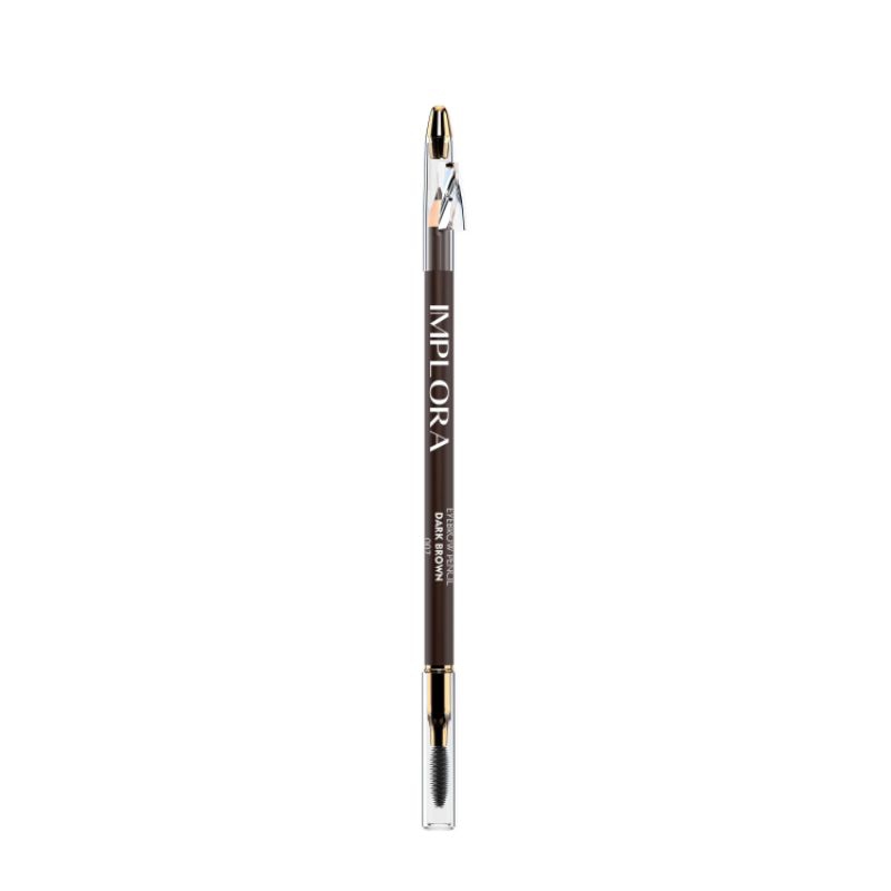 IMPLORA EYE PENCIL DARK BROWN / PENSIL ALIS IMPLORA DARK BROWN