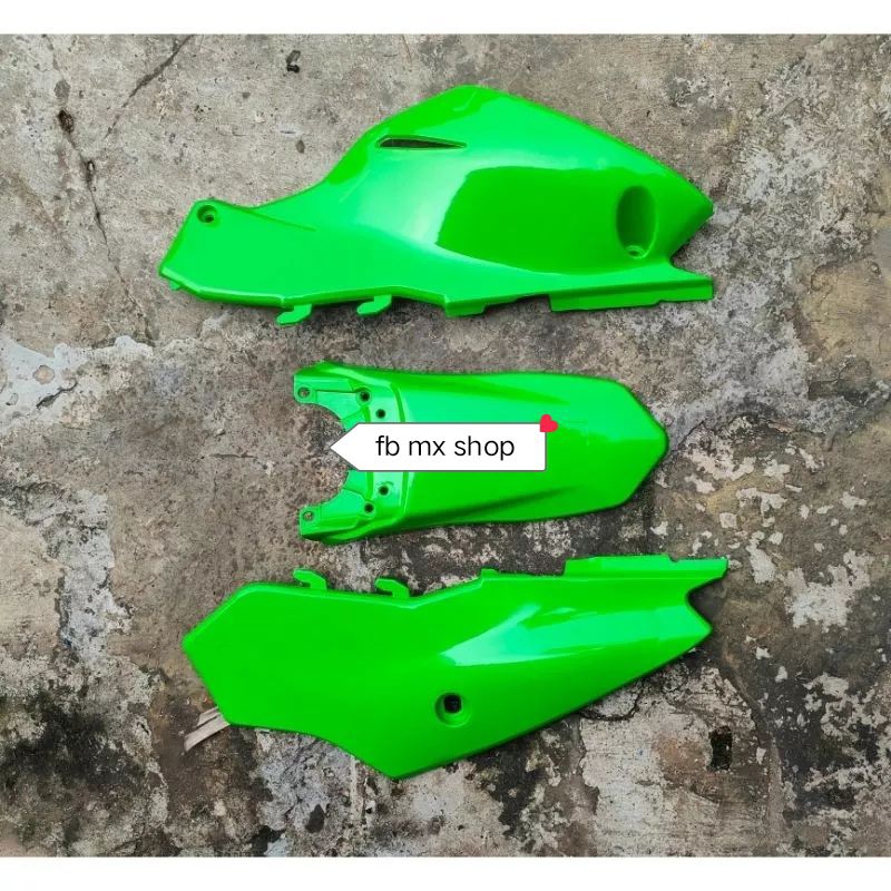 Cover body Belakang klx 230 body set belakang klx 230 sayap belakang klx 230 spakbor belakang klx 23