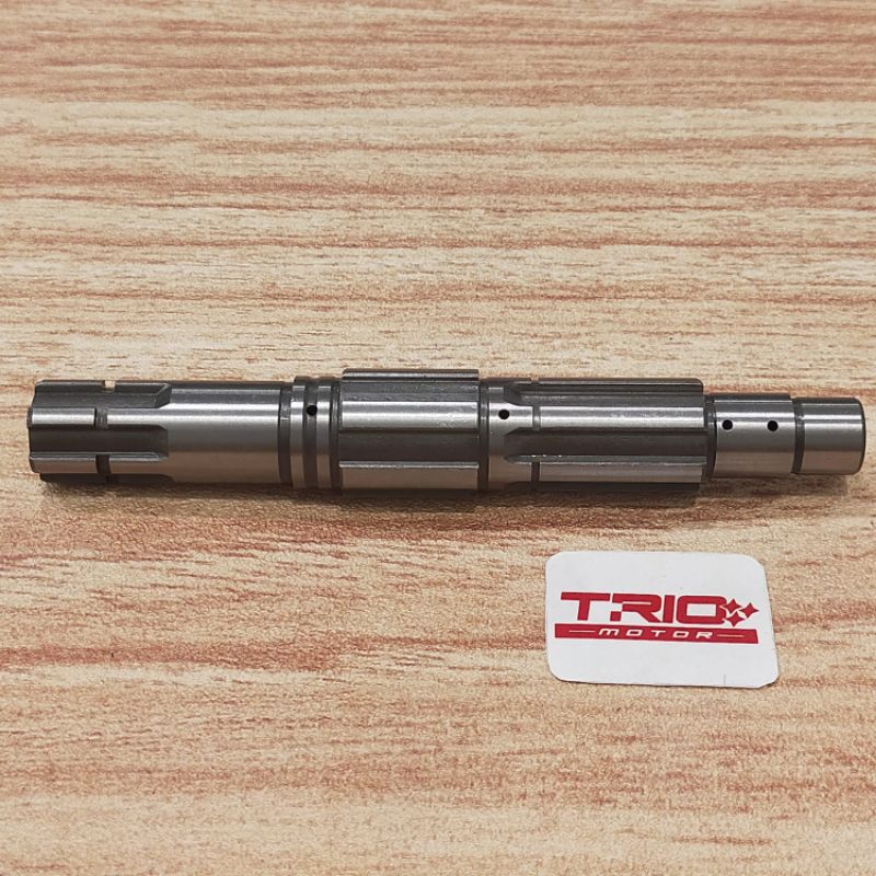 counter shaft as gir gear 22mm gigi 3 kaisar xp 150cc radiator countershaft p=157mm - sedia onderdil