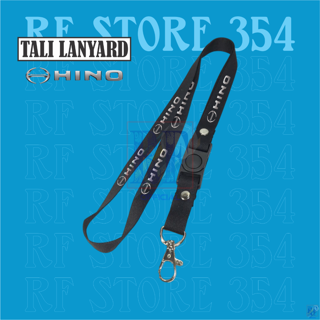 

TALI LANYARD HINO | TALI GANTUNGAN MEREK HINO TRUCK HP NAME TAGE ID CARD / TALI LEHER | GANTUNGAN KUNCI