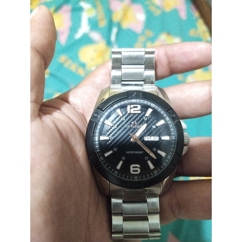 Preloved Jam Tangan Pria Hegner dan Q&Q Second Original