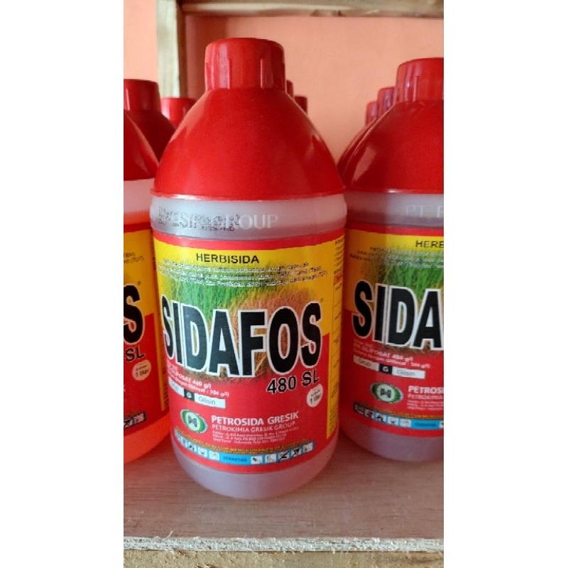 HERBISIDA SIDAFOS 480SL OBAT RUMPUT 1L