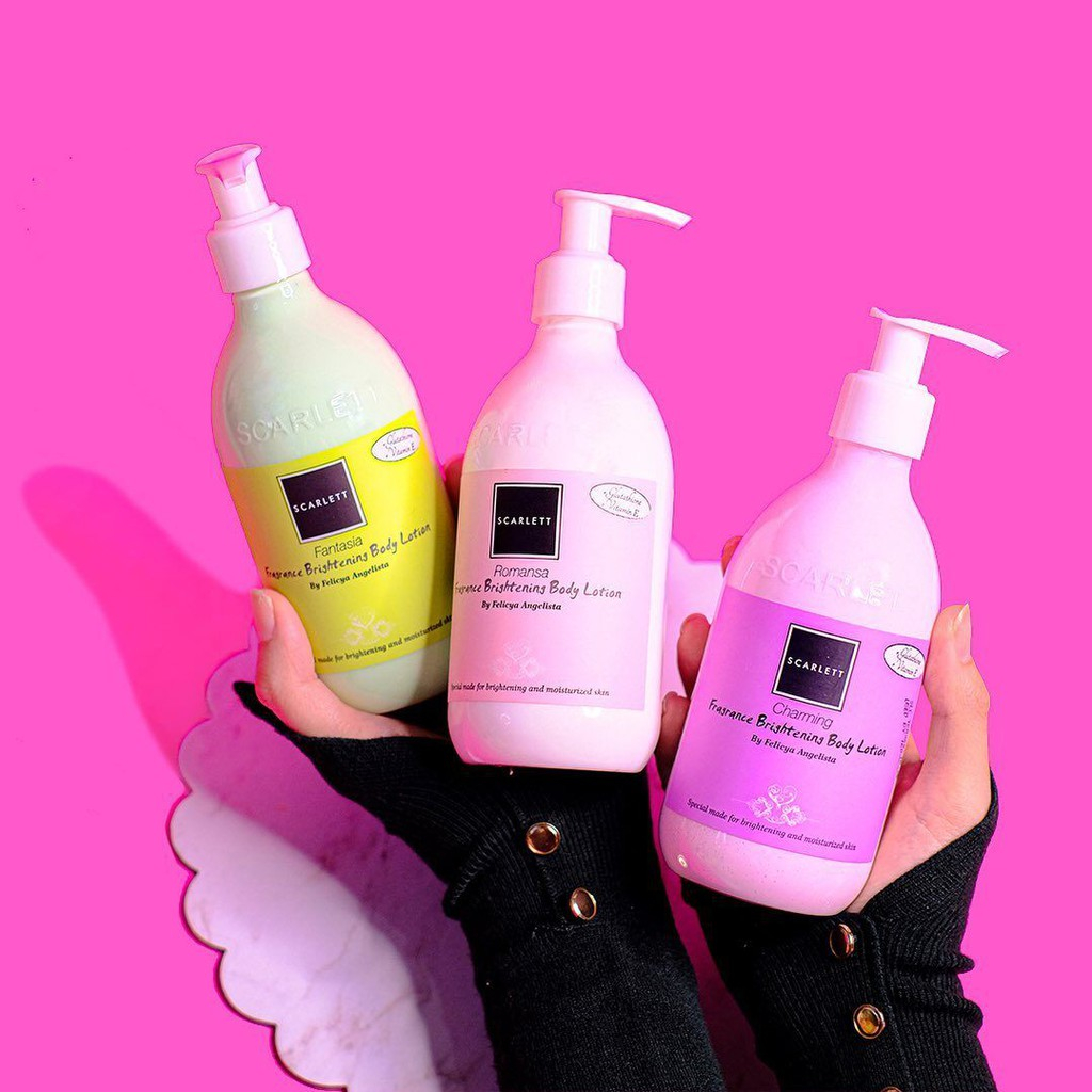 CUCI GUDANG SCARLETT WHITENING HAND BODY LOTION / SCARLETT WHITENING LOTION