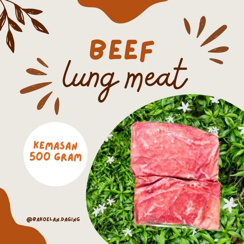 

Paru Sapi / Beef Lung / Meat Paru Sapi