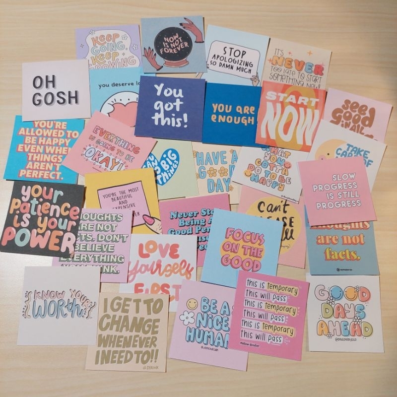 

Affirmation card pastel lucu ver.2