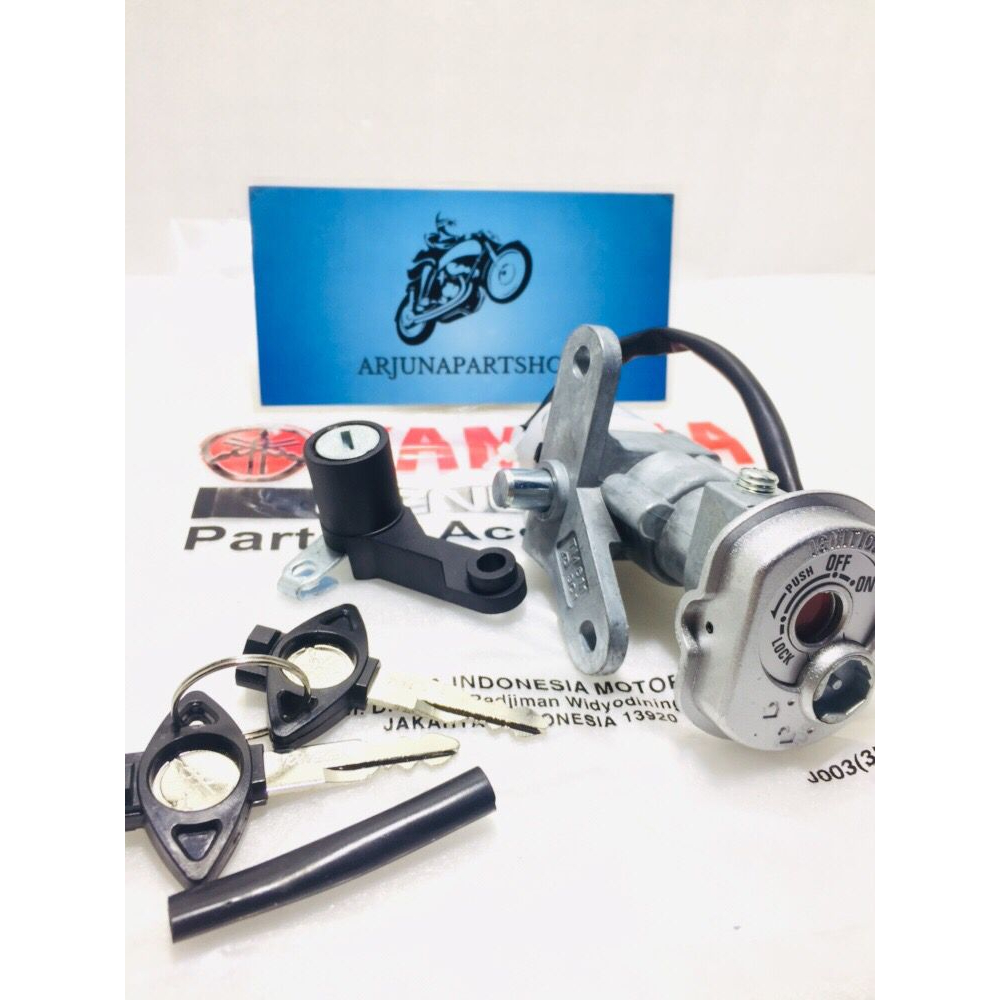 KUNCI MOTOR KUNCI MIO SOUL KARBU FINO KARBU KUNCI LENGKAP 14D BARU LENGKAP